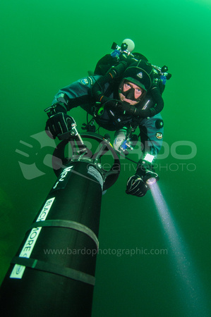 GUE CCR Diver