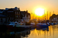 Sunrise over Weymouth Harbour