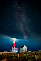 Milky Way over Portland Lighthouse