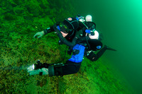 GUE CCR diver