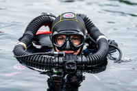 Above Water - Rebreather Divers