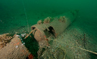 Torpedo wreckage