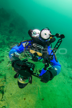 Underwater photographer