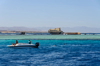 Loullia wreck on Gordon Reef, Tiran