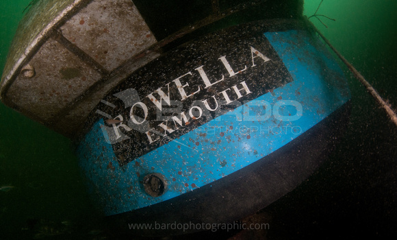 Rowella wreck - stern
