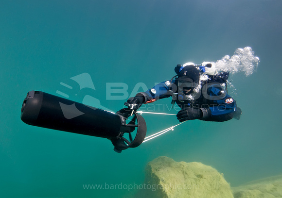 BARDOPHOTOGRAPHIC.COM | DPV Divers | Diver Propulsion Vehicle